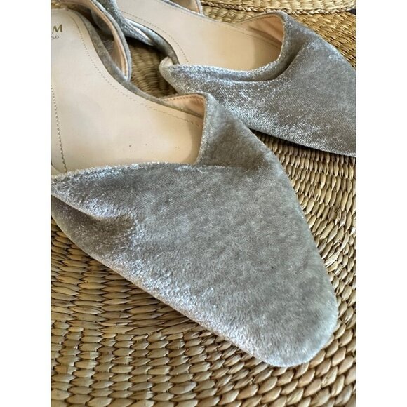 H&M women’s size 36 silver flats - Picture 3 of 8